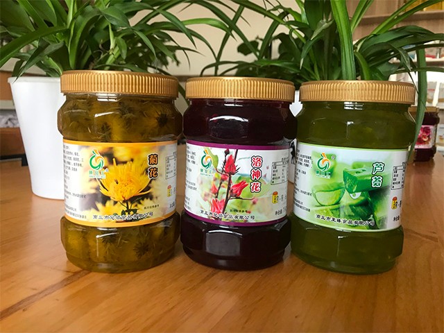 菊花花茶、洛神花花茶、蘆薈花茶